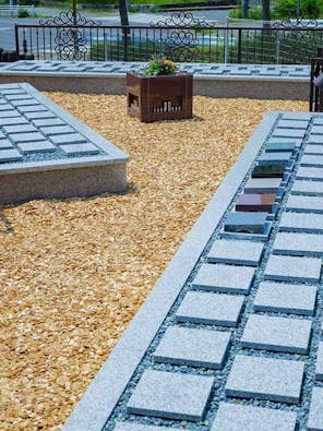 平和公園内 メモリアルガーデン天寧寺霊苑(樹木葬)