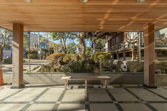 横浜、三ッ沢のお寺 陽光院