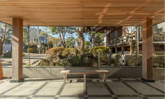 横浜、三ッ沢のお寺 陽光院