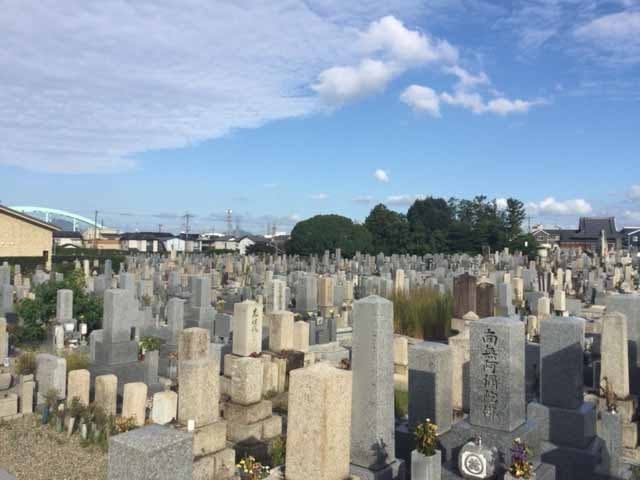 野々花墓地の画像