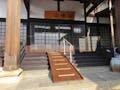 乘善寺 のうこつぼ 本堂入口に設置したスロープ