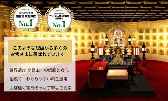 高野山 遍照尊院 納骨堂「遍照閣」
