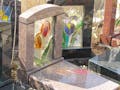 蓮田聖地霊園 セレーノ ステンドグラスの墓石