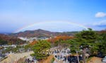 仙台公園墓地「みやぎ霊園」 紅葉に彩られた秋の風景
