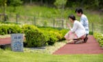仙台公園墓地「みやぎ霊園」 樹木葬墓地「四季の丘」参拝風景