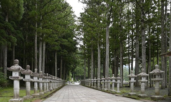 高野山 奥の院 樹木葬 「金剛瑜伽苑」