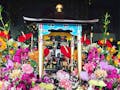 祥徳寺霊園 花まつり放生会の期間だけ開帳される「釈迦誕生像」