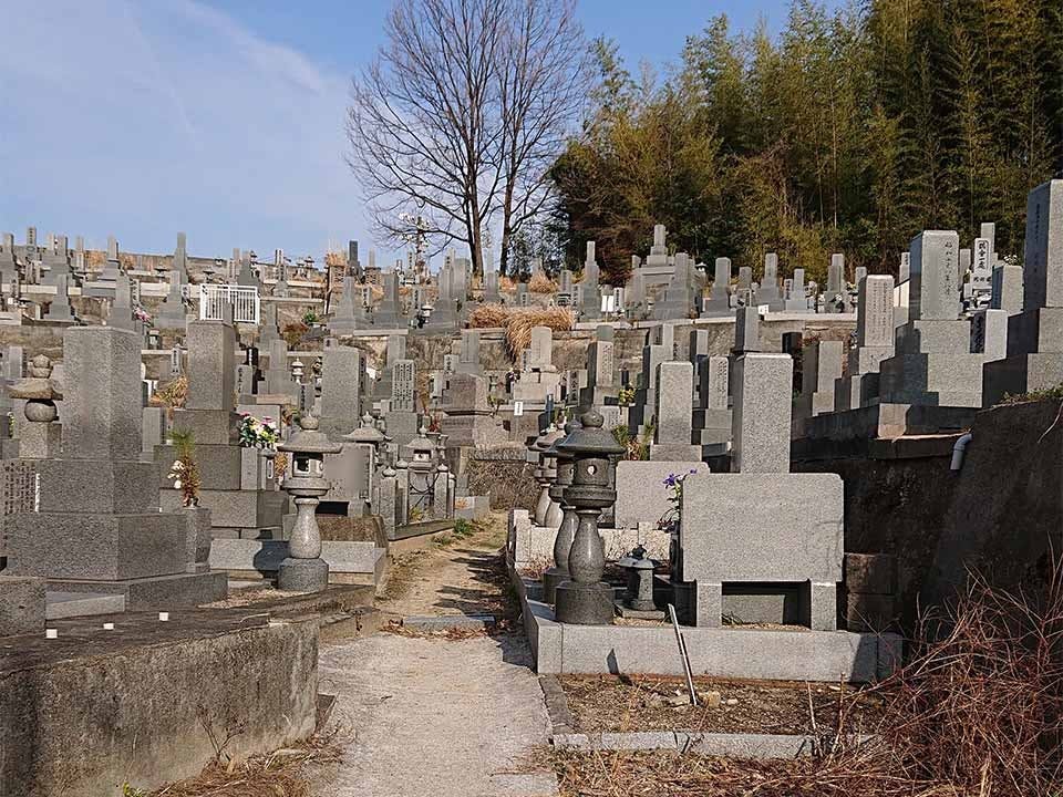仁保本浦観音寺墓地