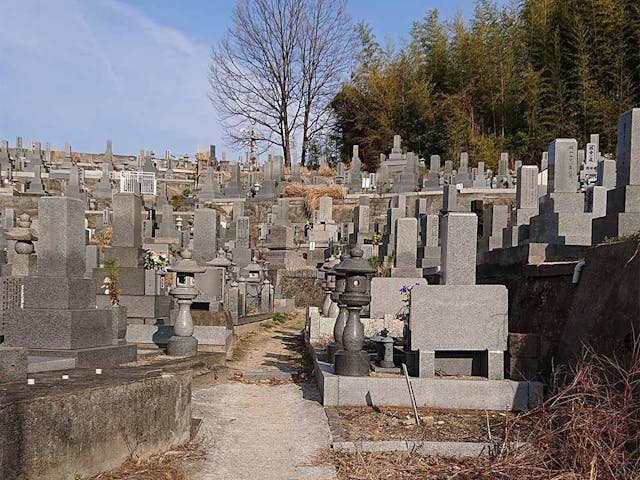 仁保本浦観音寺墓地