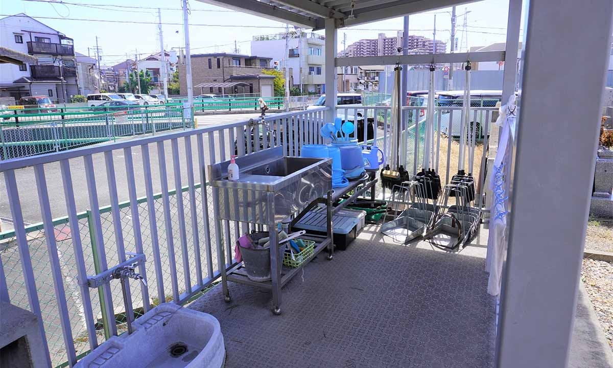 堺市北区 大豆塚墓地