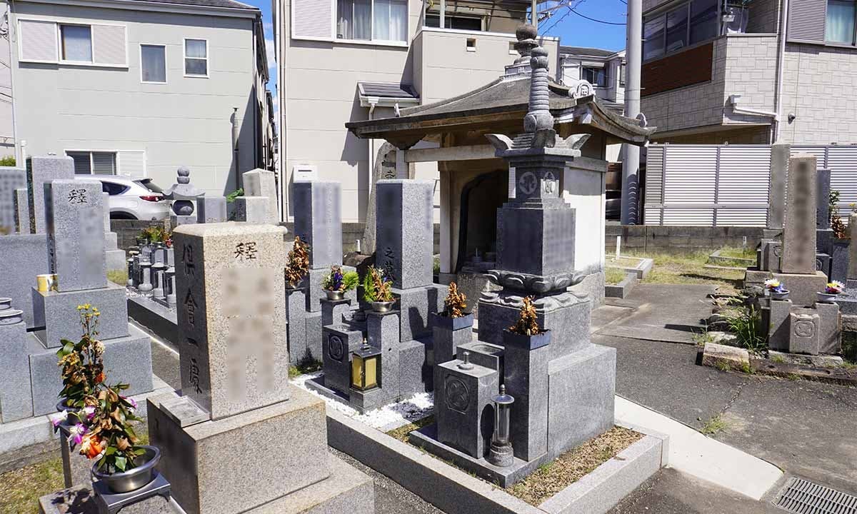 堺市北区 大豆塚墓地