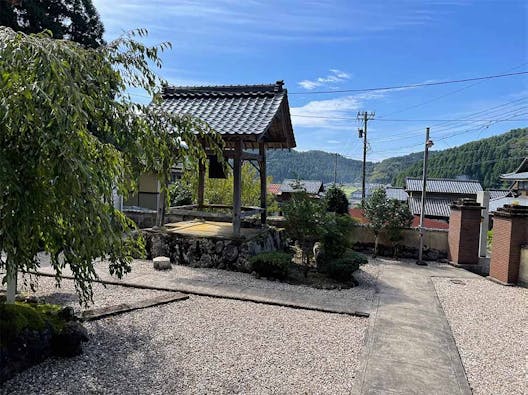 さばえ明厳寺 里山型樹木葬 木漏れ日