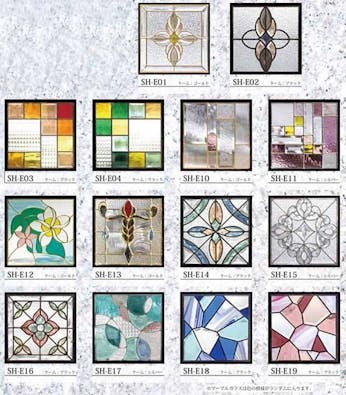 ステンドグラスとオーク(樫の木)の樹木葬「こもれび」