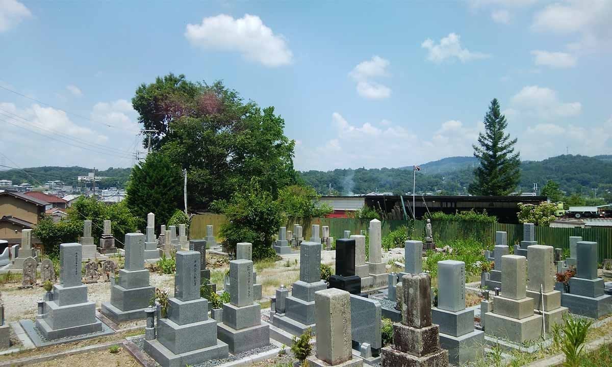 中川原財産区墓地の画像
