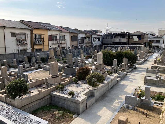 平野共同墓地（馬場町墓地）