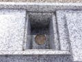 西極楽寺シンプル樹木葬の永代供養墓 個別納骨タイプのカロート