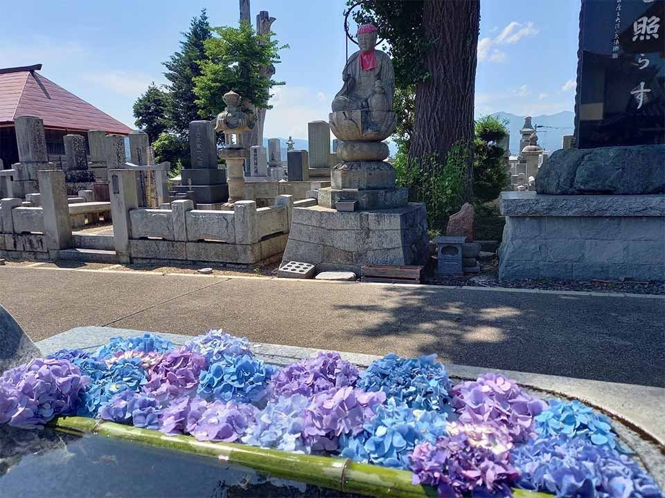 高木寺本堂墓地（舟場墓地）の画像