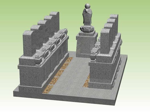 高木寺本堂墓地(舟場墓地)