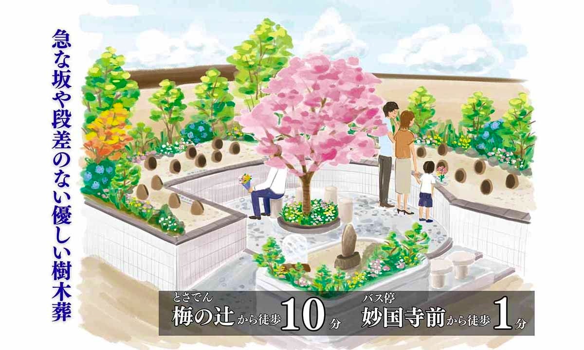 土佐潮江庭園・妙國寺樹木葬