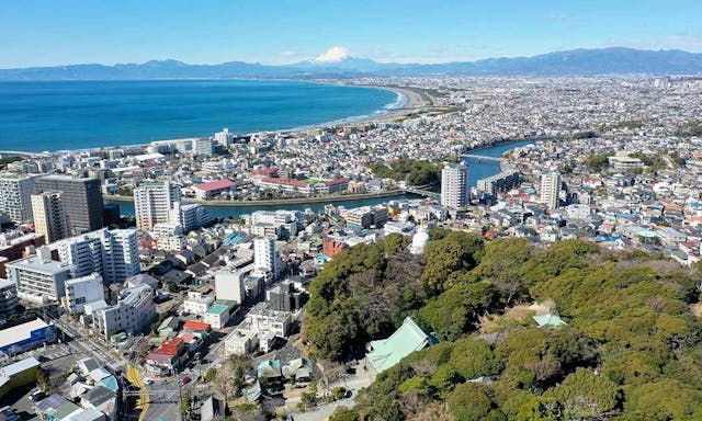 江ノ島 龍口の杜