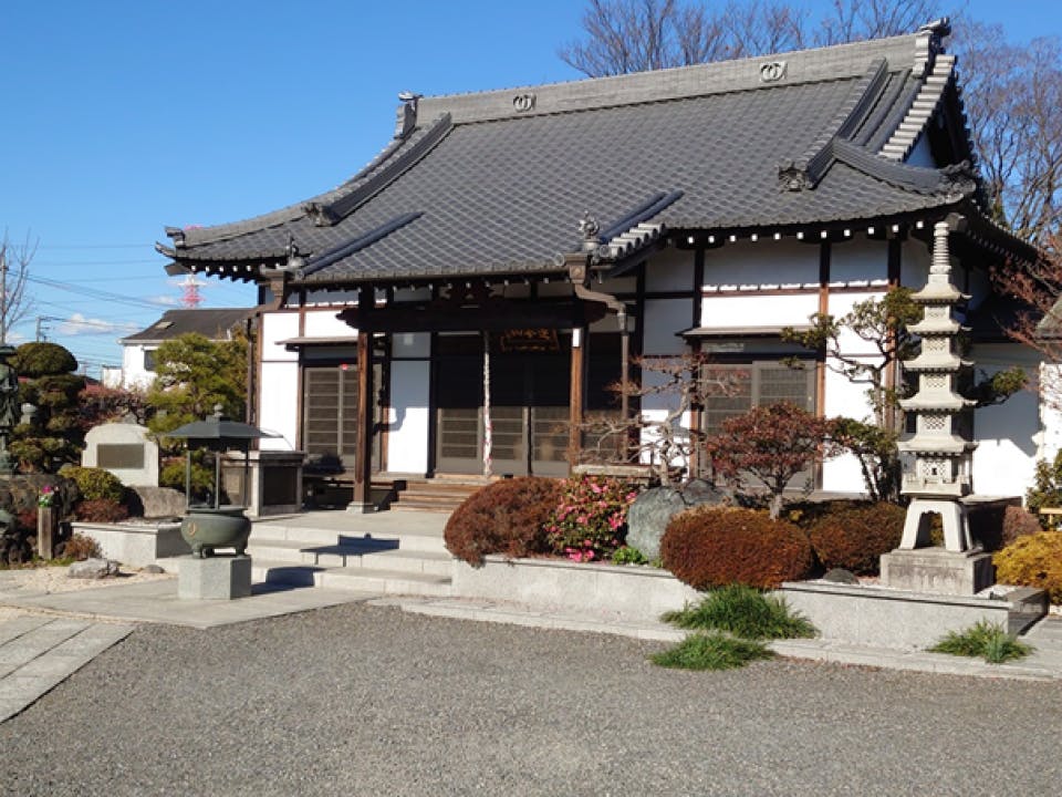 宝幢寺 墓地