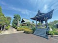 横浜やまた樹木葬墓地 大善寺本堂と鐘楼