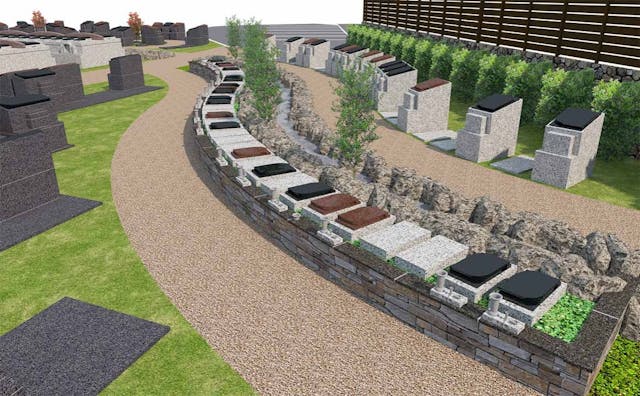 富山市北部霊苑