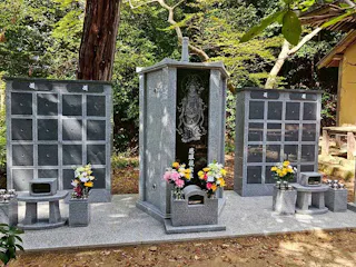 長岳寺 のうこつぼ