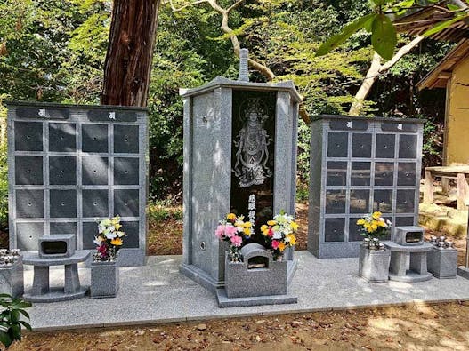 長岳寺 のうこつぼ