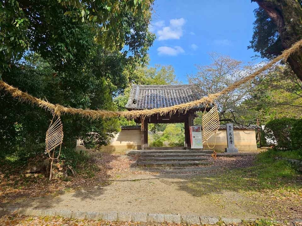 長岳寺 のうこつぼ
