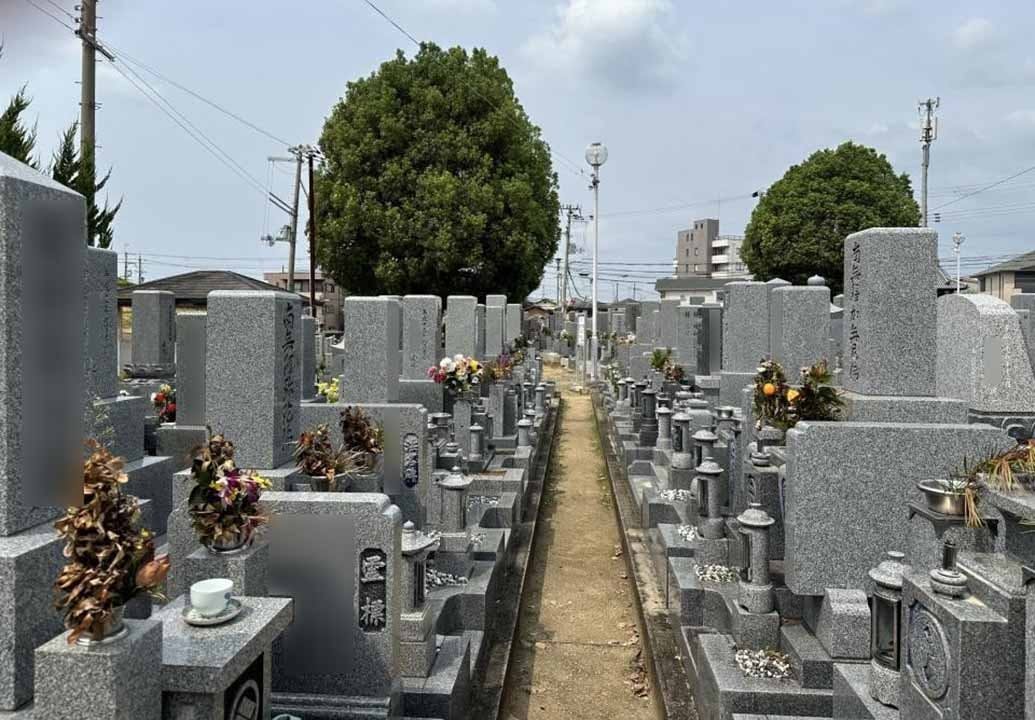 土塔町墓地の画像