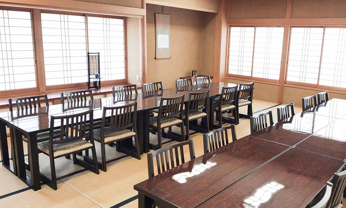 連光寺 永代樹木墓苑 待合室