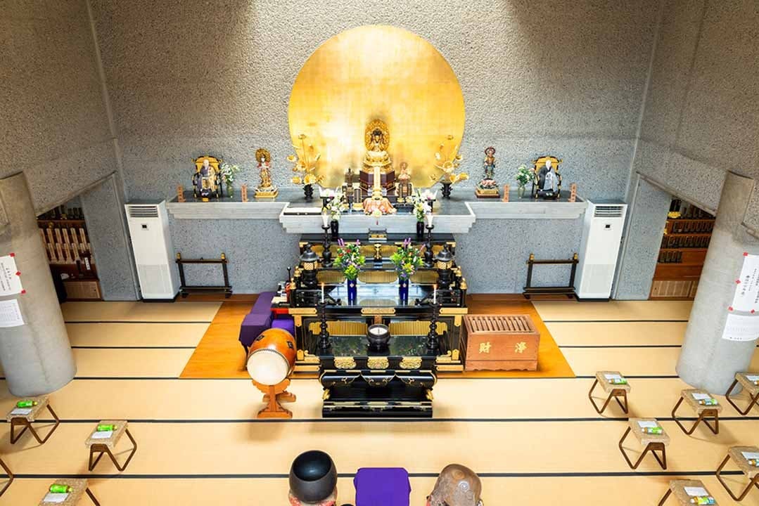 圓通寺 納骨堂 永代供養墓 本堂内部