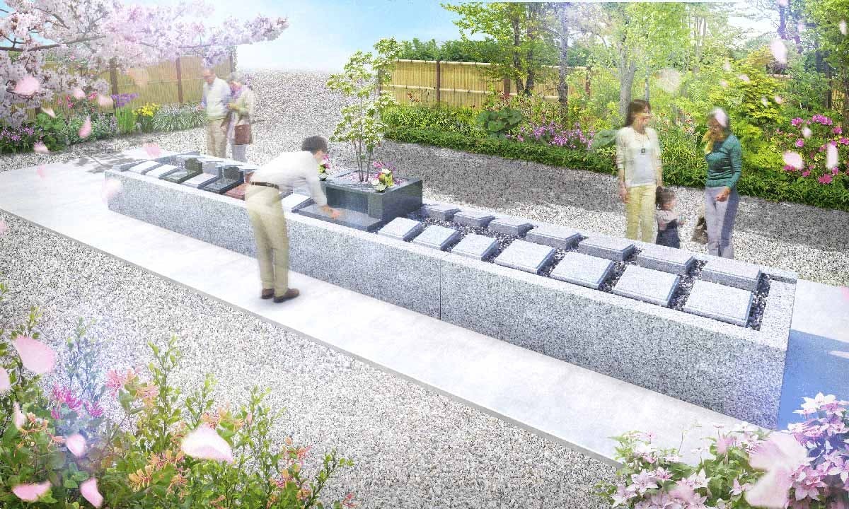 リーフログ下妻樹木葬墓苑