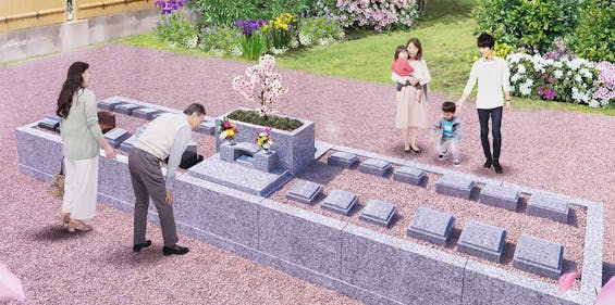 リーフログ一宮千秋樹木葬墓苑