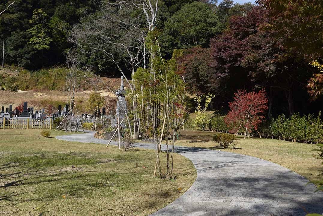 高蔵寺　個別型樹木葬墓 高蔵寺樹木葬墓　建設エリア　令和8年　春完成