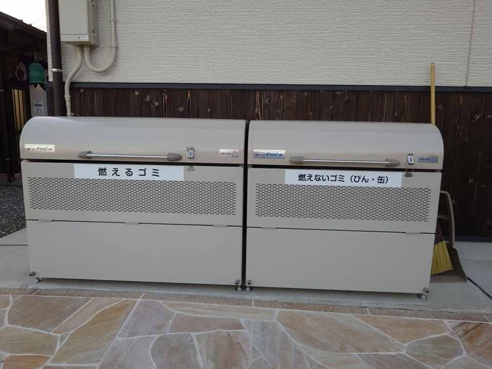 メモリアルパークWith東広島 ゴミ箱