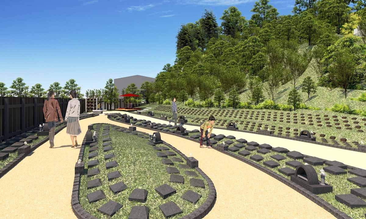 八王子　宝泉寺　オリーブの丘　樹木葬墓苑