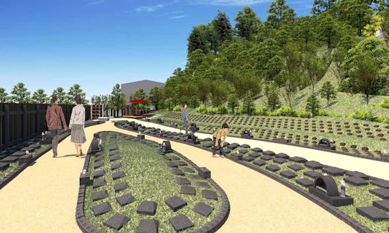 八王子　宝泉寺　オリーブの丘　樹木葬墓苑