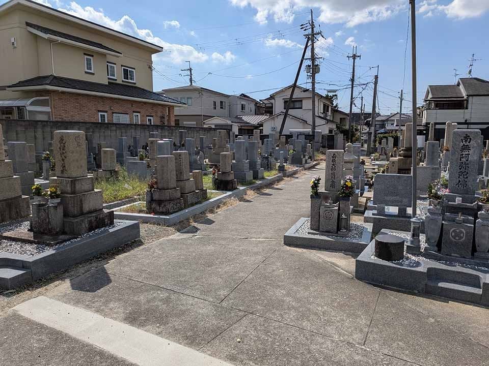 三ケ地区共同墓地の画像