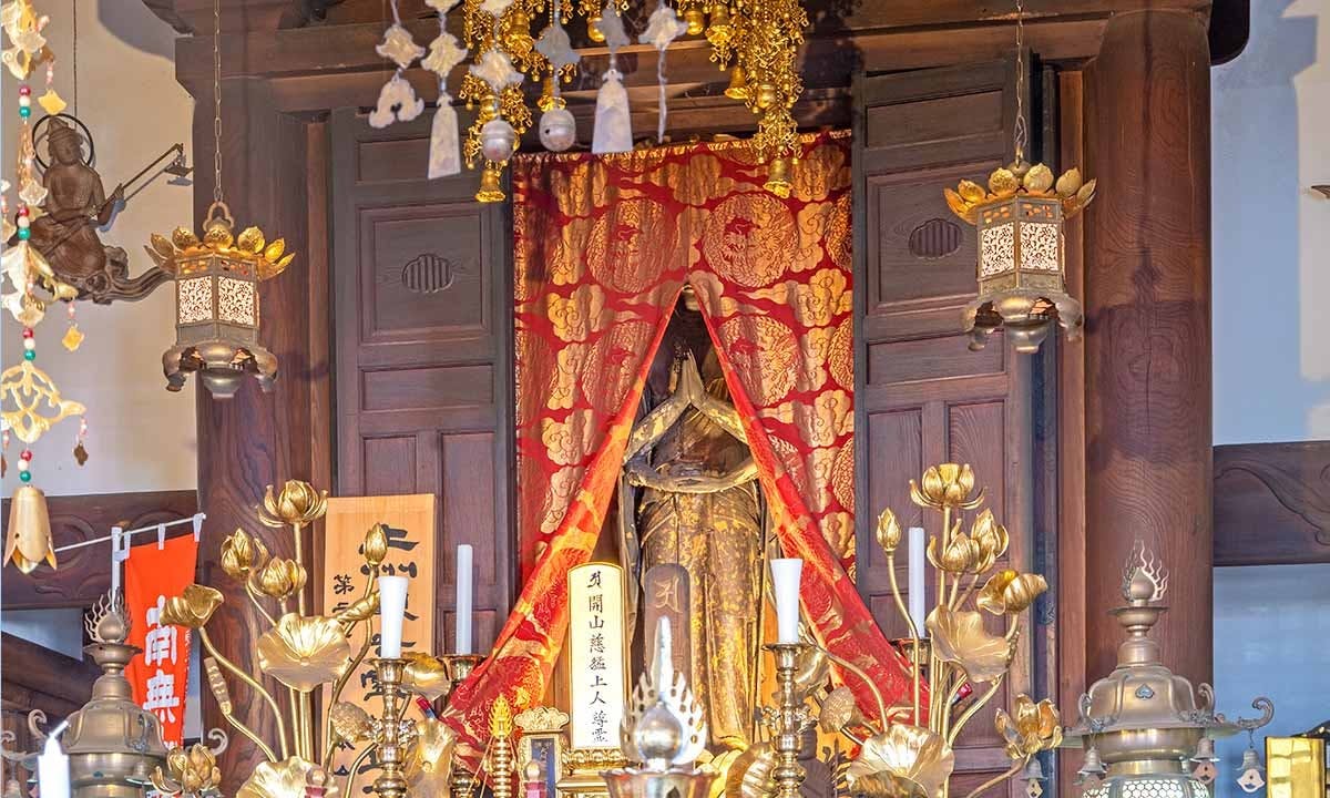 不動寺 永代供養墓・樹木葬 ご本尊 千手観音菩薩（関東八十八ヵ所霊場2番札所）