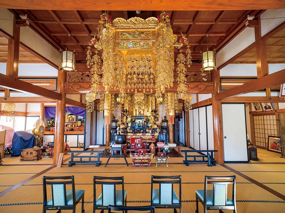 豊橋霊園 源立寺 本堂内部