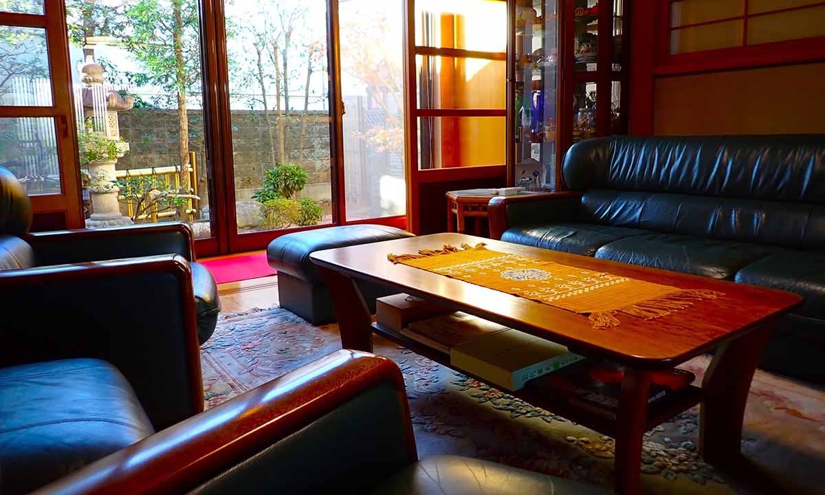 寅薬師 常仙寺の永代供養『一珠会』 応接室