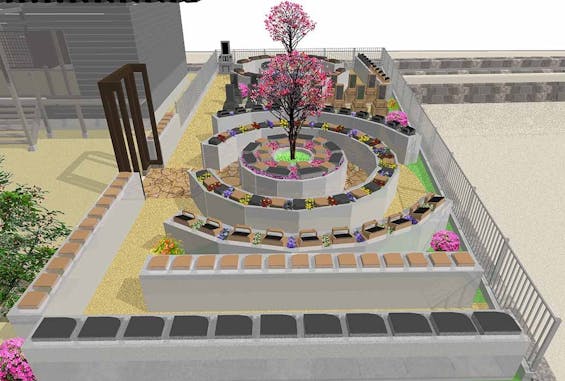 源福寺ガーデン墓苑「樹花」