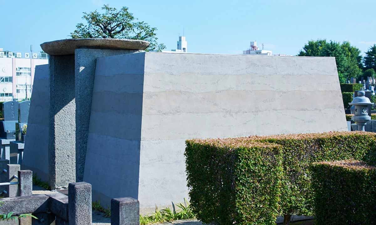 中野区霊園 青空のお墓 横穴式古墳から着想を得たデザイン