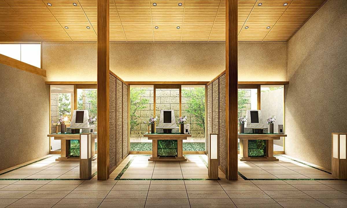 杜のおまいりテラス　仙台五橋　常念寺納骨堂