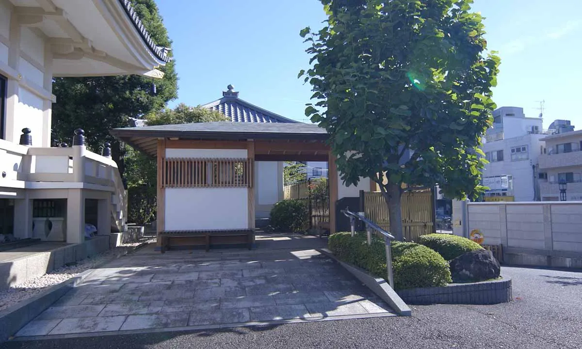 円光院「樹木葬墓おもかげ」 東屋