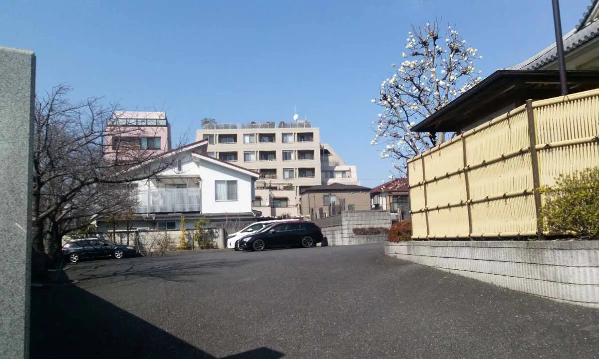 円光院「樹木葬墓おもかげ」 駐車場