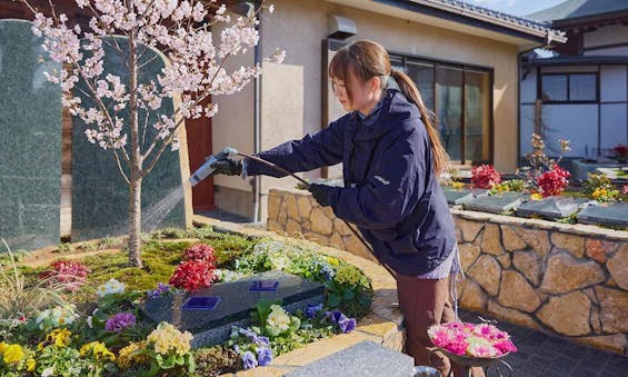 流山市 樹木葬 「彩華」