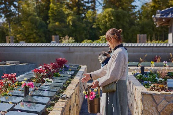 流山市 樹木葬 「彩華」